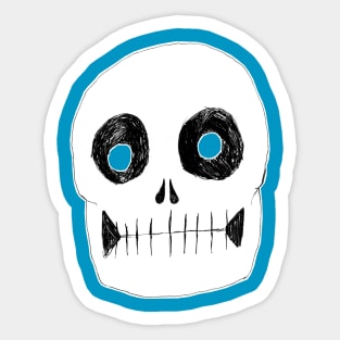 Skull Sticker